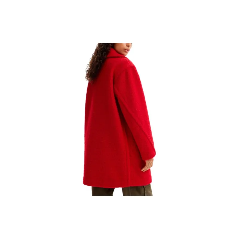 Desigual Coats Women's Red-4