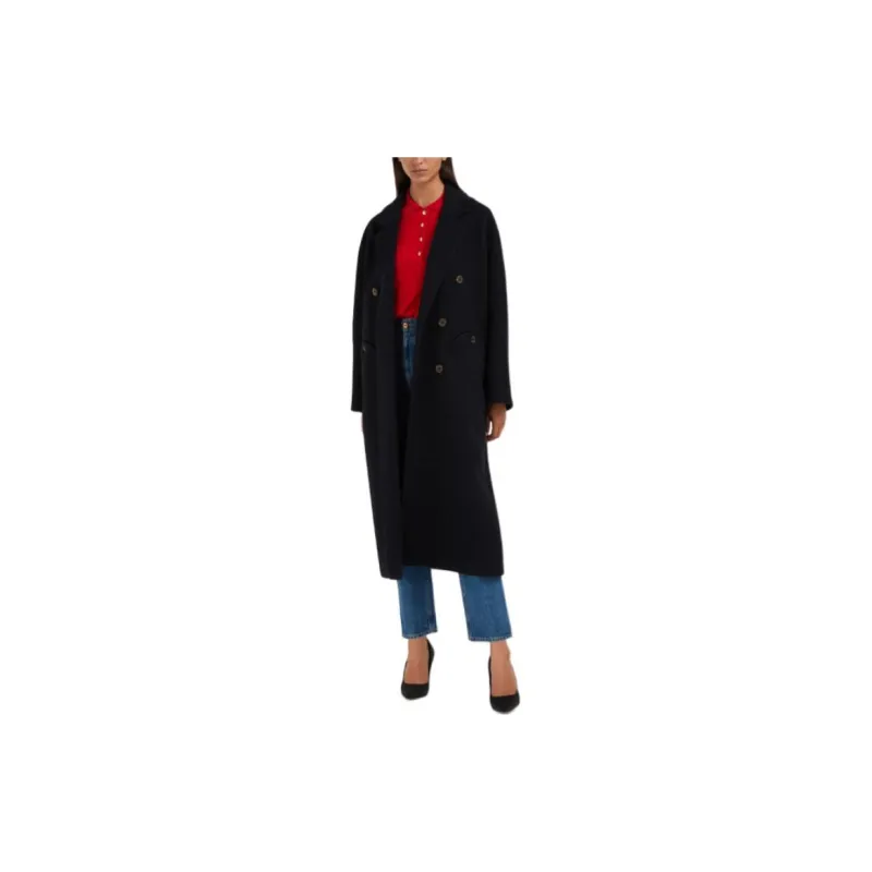 Blazé Milano Double-breasted Wool-blend Coat-2