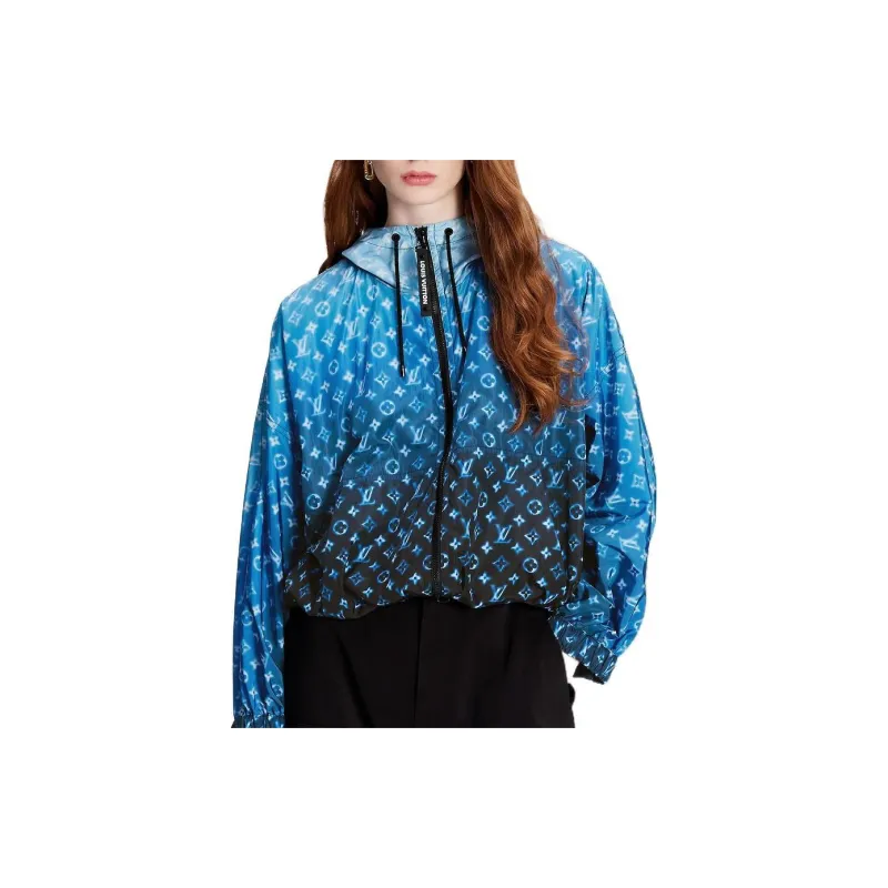 LOUIS VUITTON Jacket Women's Blue-3