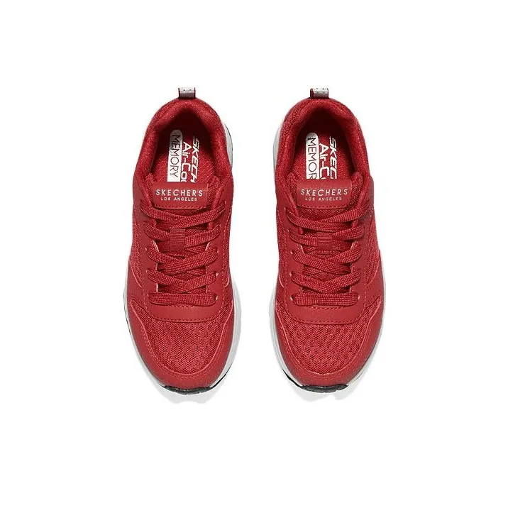 Skechers Uno Cushioning And Breathable Low Top Kids' Skateboarding Shoes Red Teenagers-2