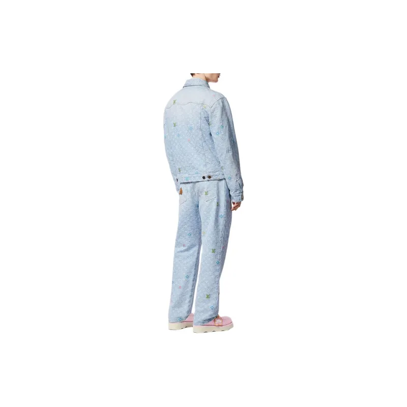 LOUIS VUITTON By Tyler The Creator Monogram Denim Jacket-3