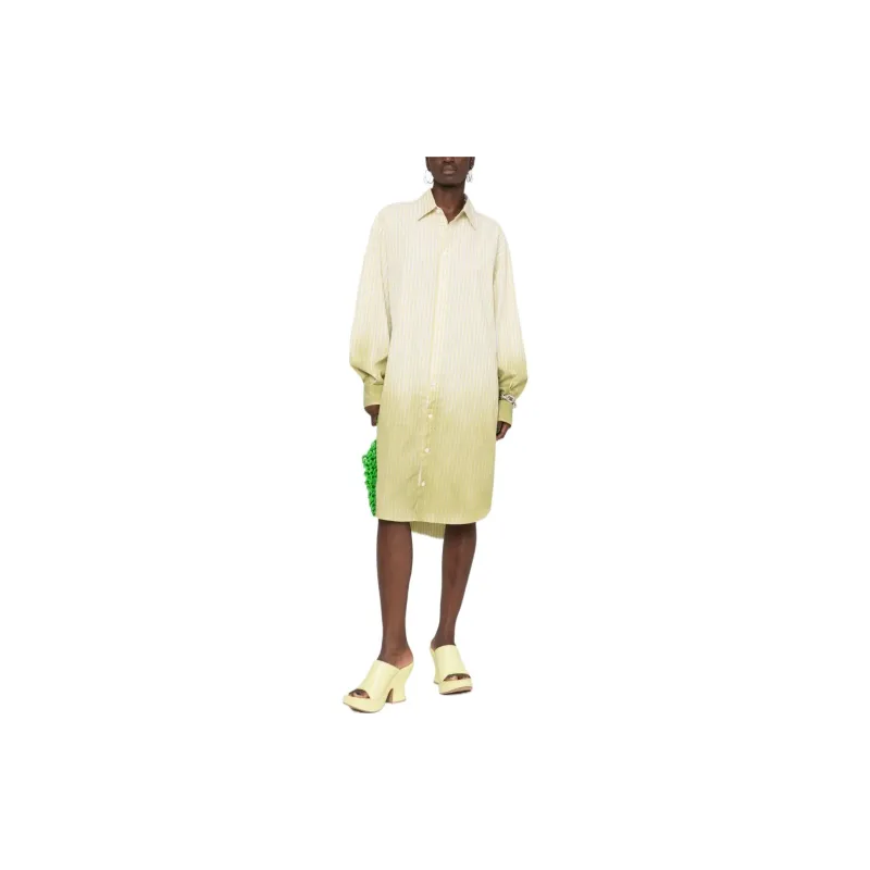 MARNI Long-Sleeved Dresses Women's Yellow-3