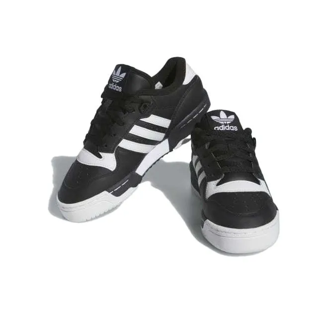 Adidas Rivalry Low Core Black Cloud White GS-2