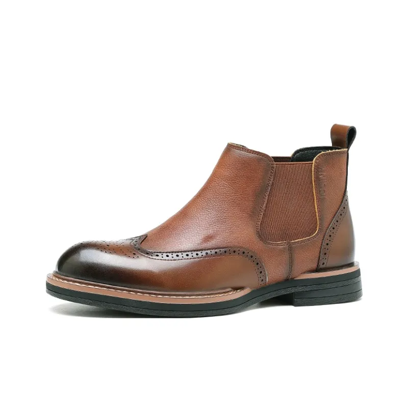 JOSINY Men's Casual Shoes Men High Top-1