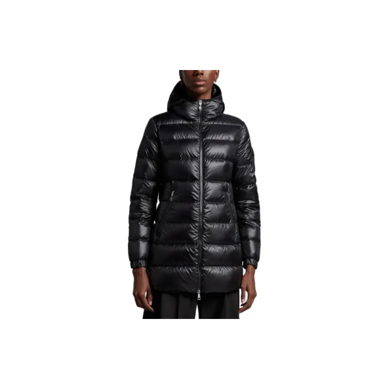 Moncler Glements Hooded Quilted Coat-1