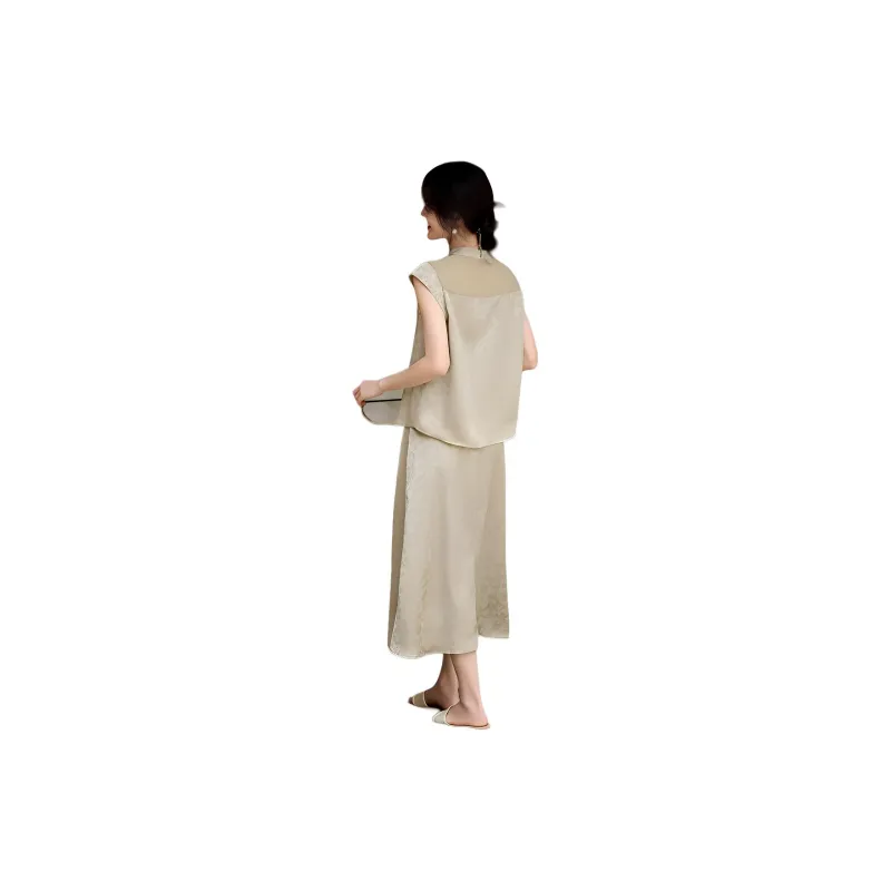 XWI Skirt Set Women's Khaki Green-3