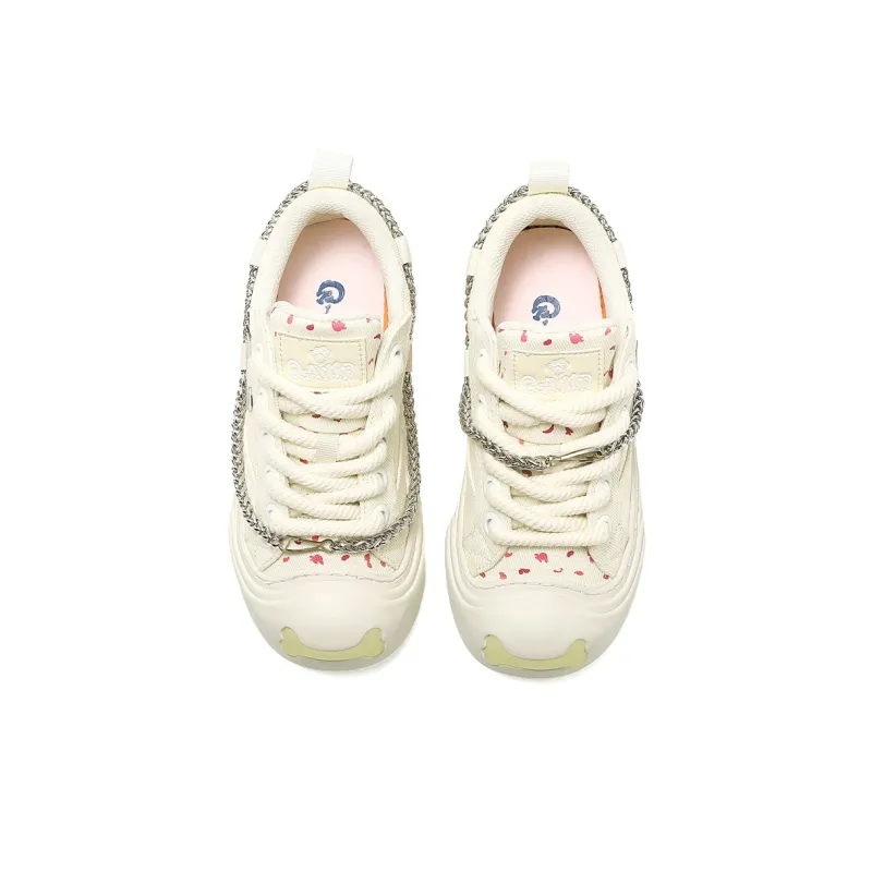 Q AND Coverage Slip Resistant Cushioning Abrasion Resistant Height Increasing Low Top Skateboard Shoes Unisex-11