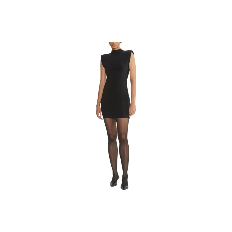 ARITZIA Babaton Vestry Dress Sleeveless Dress Women's BLACK/Black-2