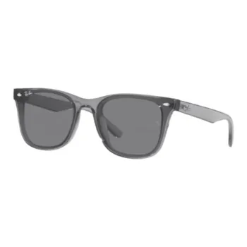RayBan Injection Molded TR90 Square Sunglasses Unisex Gray