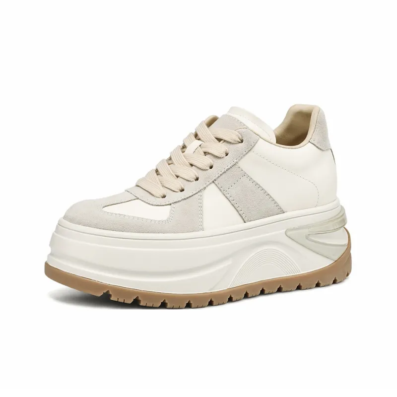 Rosa Bianca Lightweight Height Increasing Low-Top Skateboard Shoes Women's-8