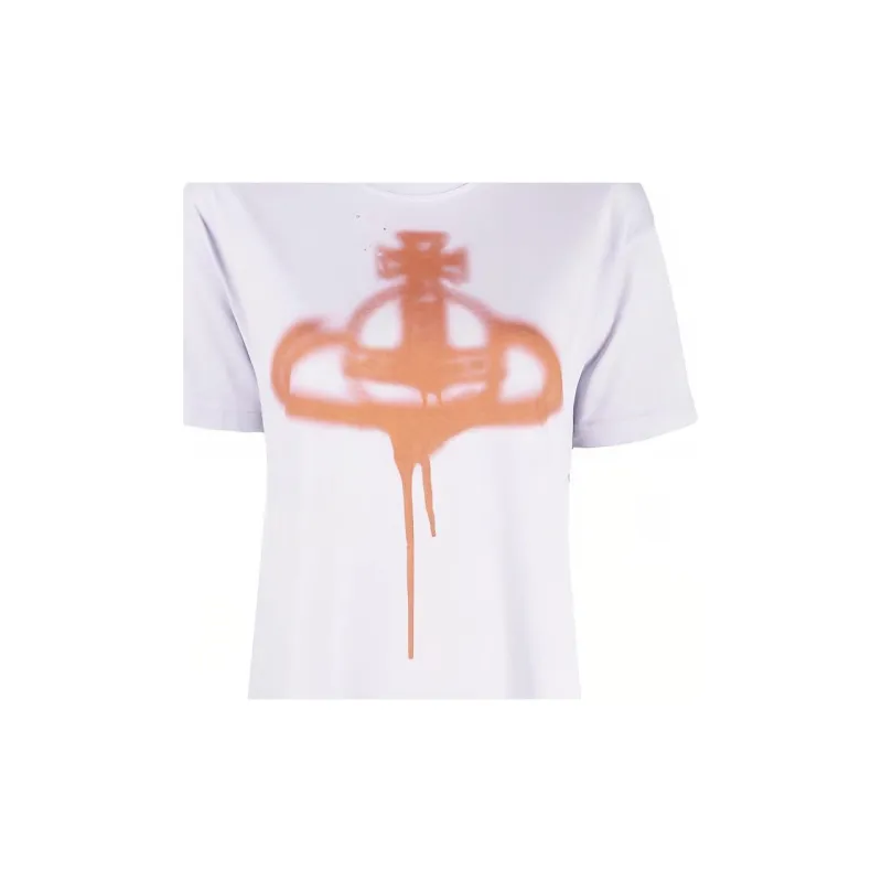 Vivienne Westwood T Shirts Women's Lavender Purple-4
