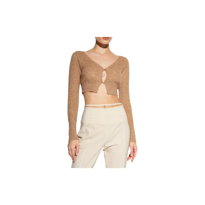 Jacquemus Sweaters Women's Light Brown-1