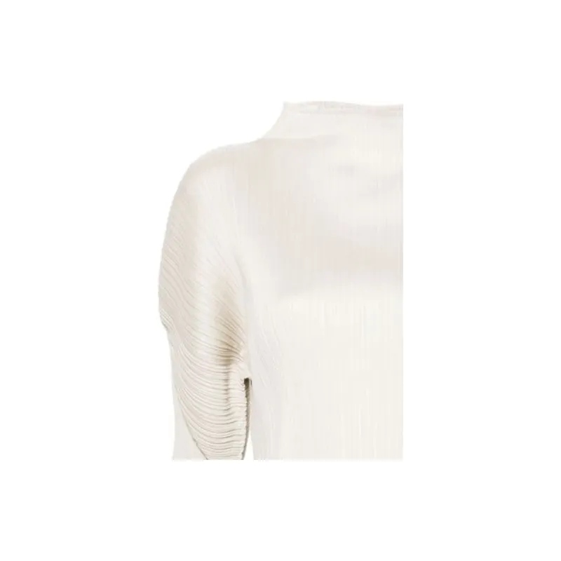 PLEATS PLEASE ISSEY MIYAKE Side-slits Plissé Tunic-4