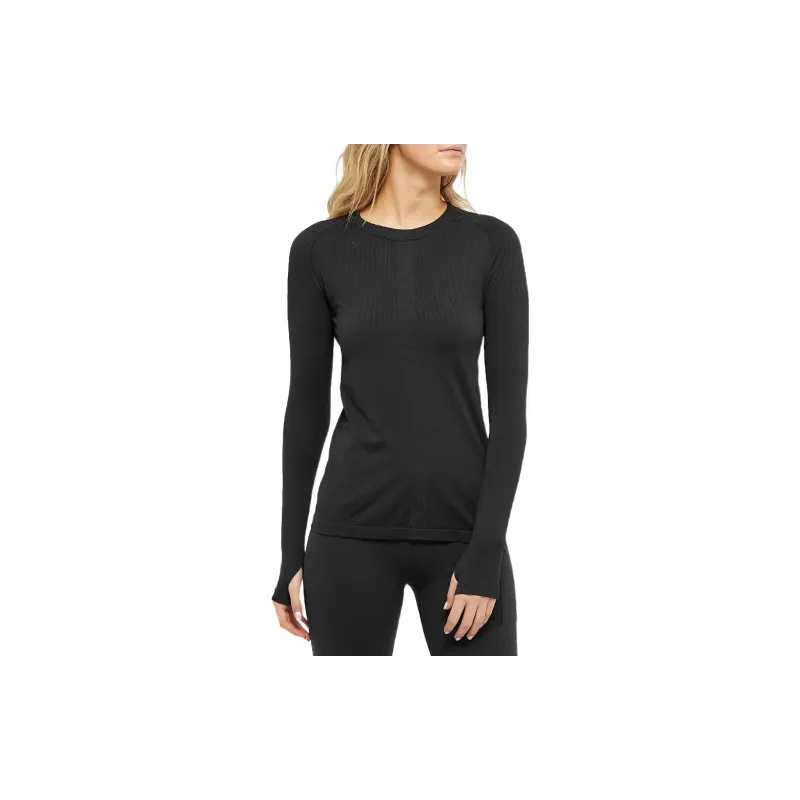 Nike Women's Nrg X Mmw Dri Fit Long Sleeves Tee Black-3
