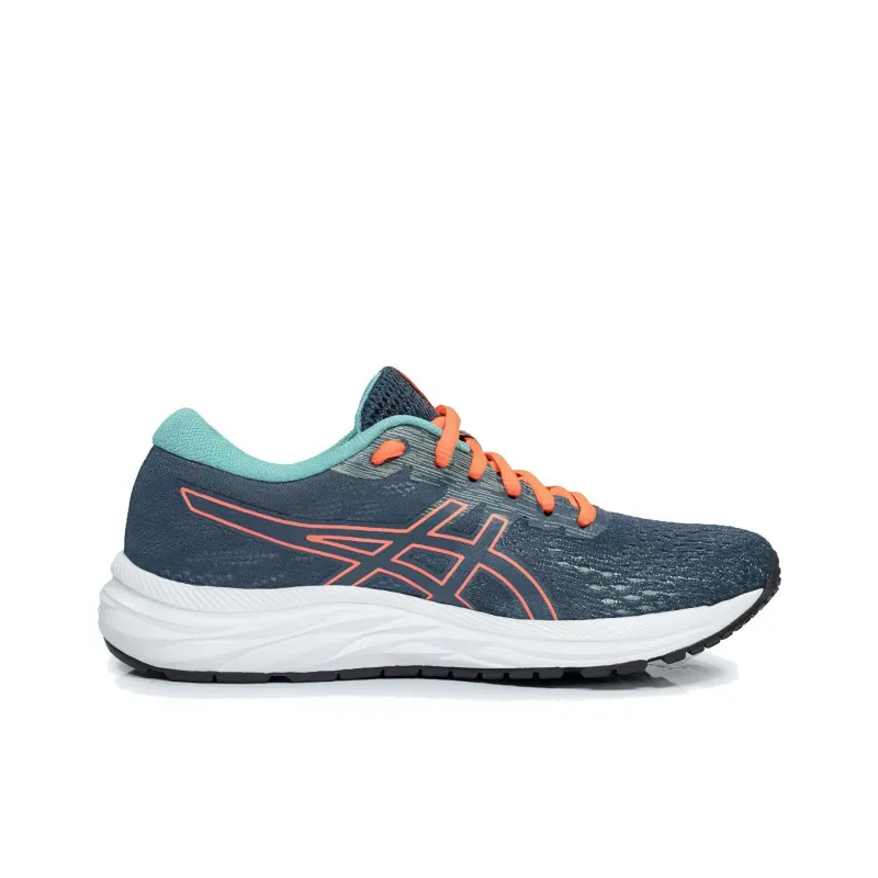 Asics Gel-Excite 7 Durable Breathable Lightweight Low-Top Running Shoes Women's Blue Orange-1