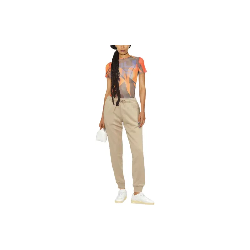 Y 3 Knitted Sweatpants Women's Khaki-1