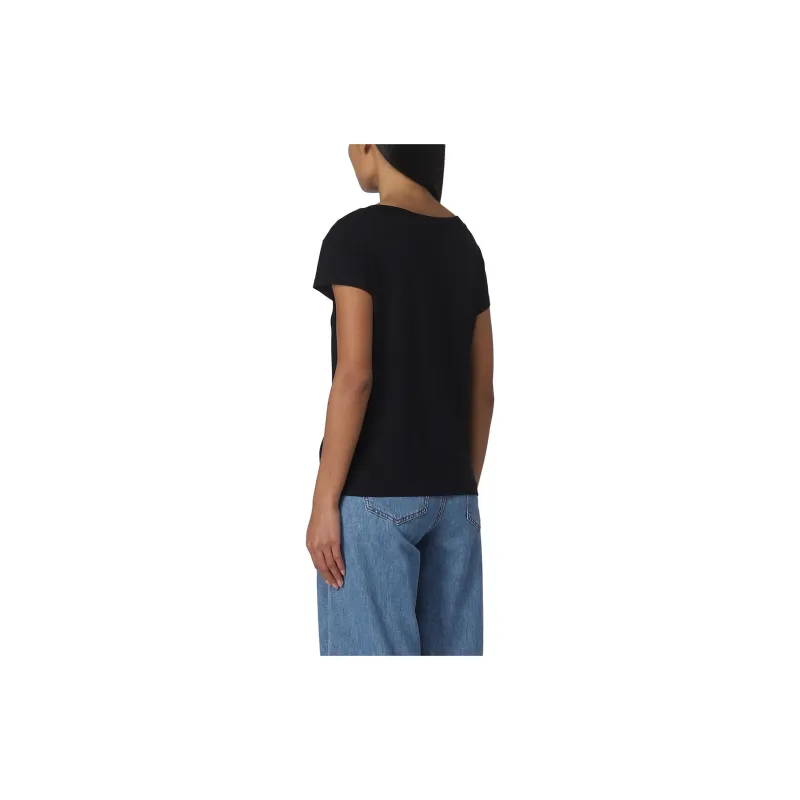 LOVE MOSCHINO T Shirts Women's Black-1