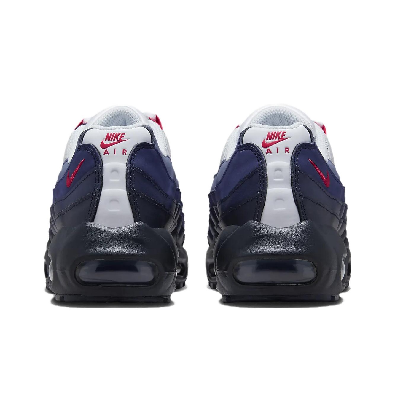 Nike Air Max 95 Recraft GS Dark Obsidian Track Red POIZON