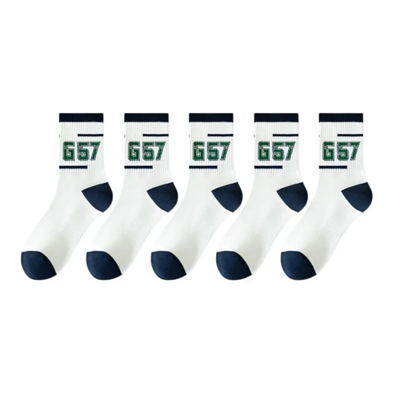 ROBINHOOD Mid Calf Socks Men's 5 Pack-4