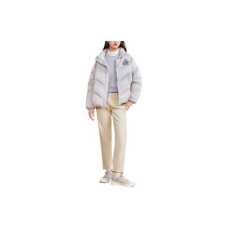ANTA Down Jackets Women's Granary Gray-1