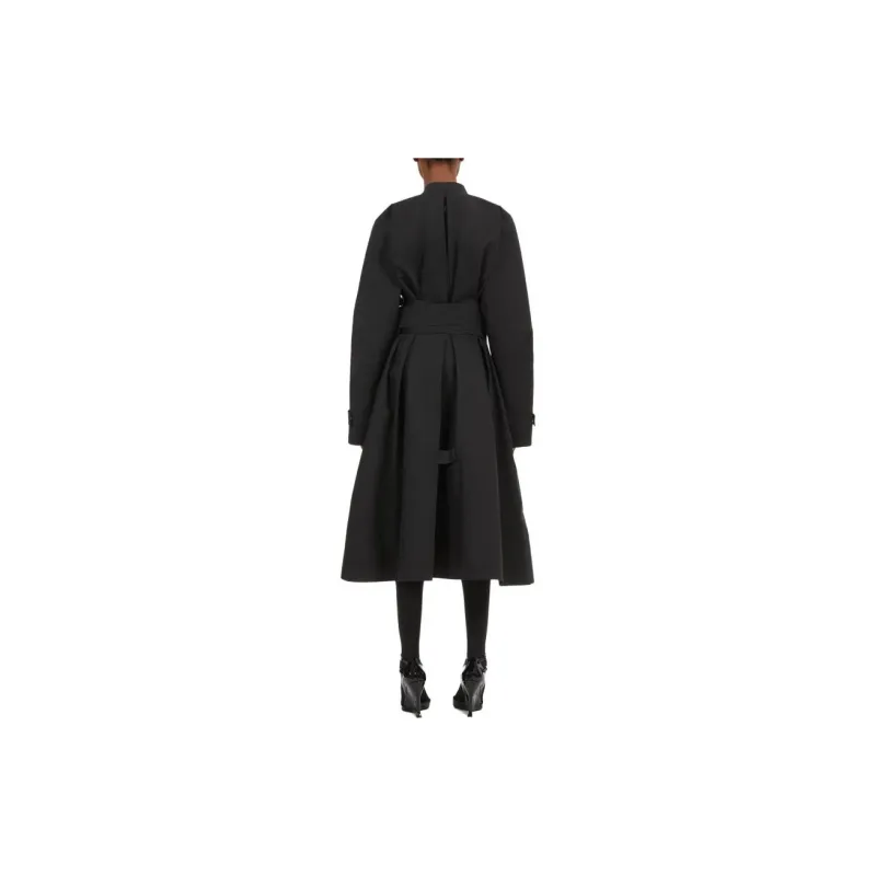 Ferragamo High Neck Belted Waist Coat-2