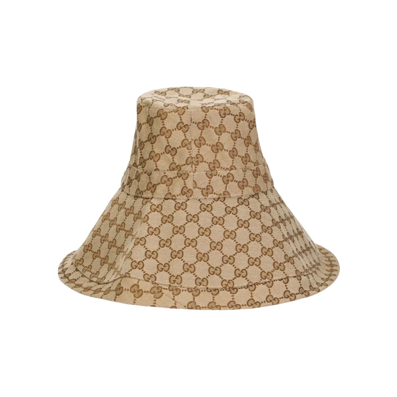 GUCCI Gg Canvas Wide Brim Hat-3