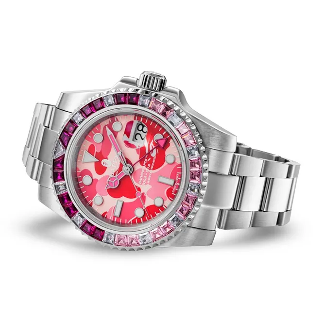 A BATHING APE Type 2 Bapex Abc Camo Crystal Stone-5