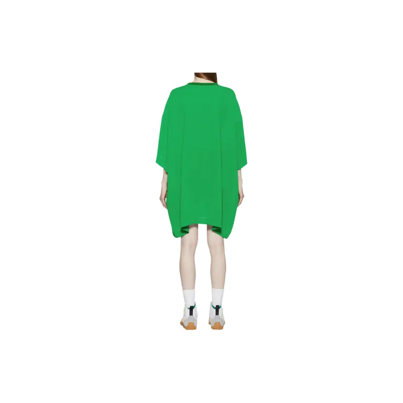 Onitsuka Tiger WS MINI Long-Sleeved Dresses Women's Green-3
