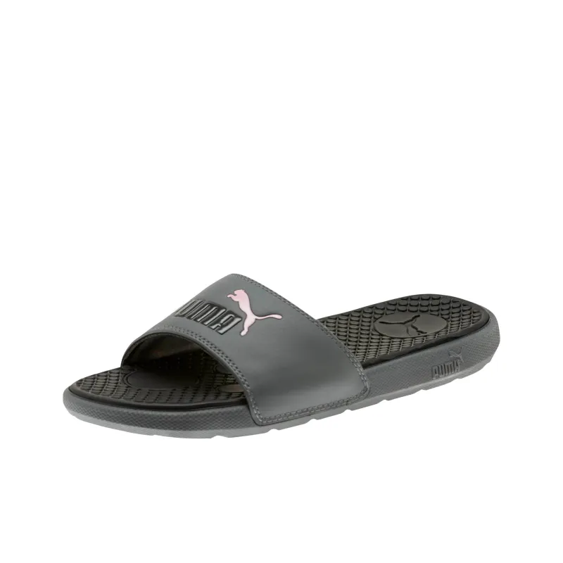 PUMA Cool Cat Slip-Resistant Massage Slide Slippers Women's Black-2