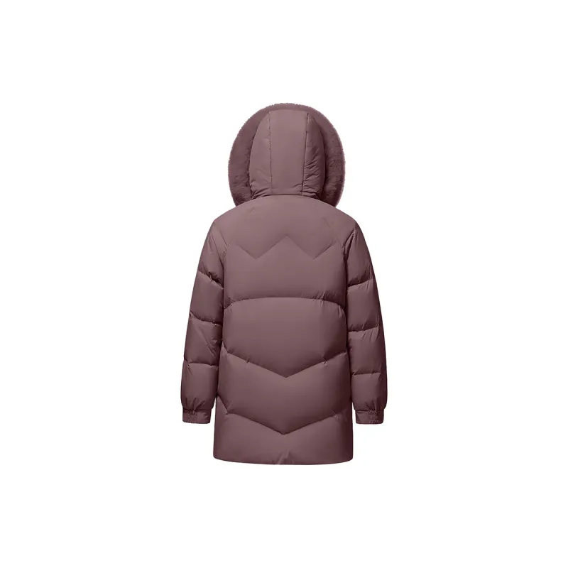 Yalu Extremely Cold Thickened Duck Down Fox Large Fur Collar Detachable Down Jacket Women's-5