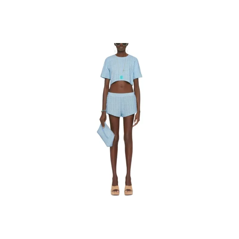 GIVENCHY T-Shirt Women's Sky Blue-1