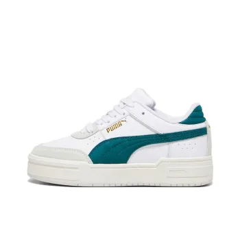 PUMA Ca Pro Wear resistant And Lightweight Low Top Kids' Skateboarding Shoes White Teenagers