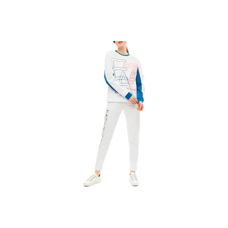 EMPORIO ARMANI EA7 Sweatshirt Women's Ecru-1