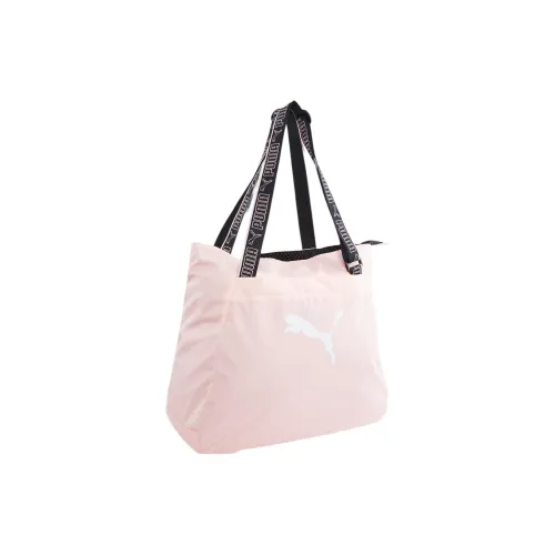 PUMA Fabric Tote Bag Shopping Bag Handbag Shoulder Bag Regular Women's Pink