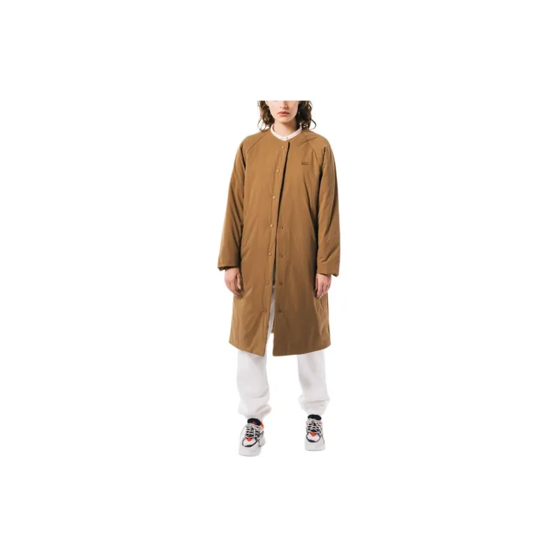 LACOSTE Jackets Coats Women's Brown-2