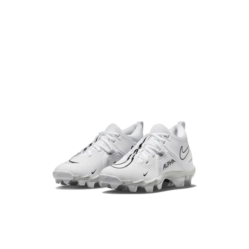 Nike Alpha Menace 3 Shark GS 'White Black'-2