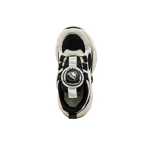 KAPPA KIDS Slip-Resistant Breathable Casual Shoes Beige Black Kids'-3