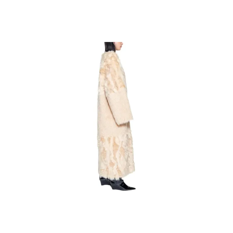 STAND STUDIO Hilma Long Sleeved Crewneck Coat-3