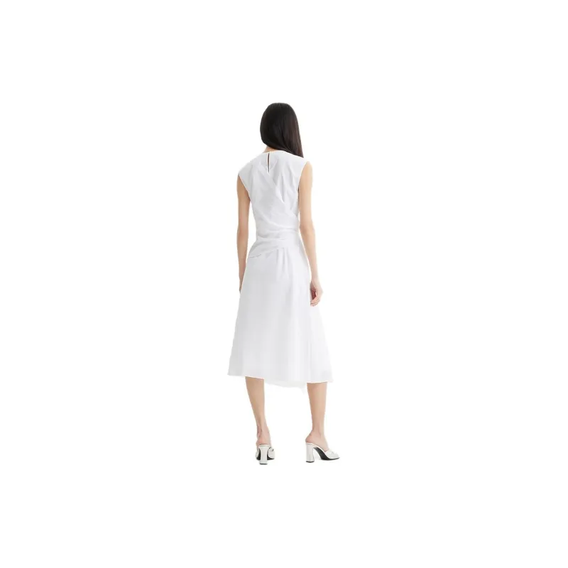 FRAME SS24 Sleeveless Dress Women's White-3
