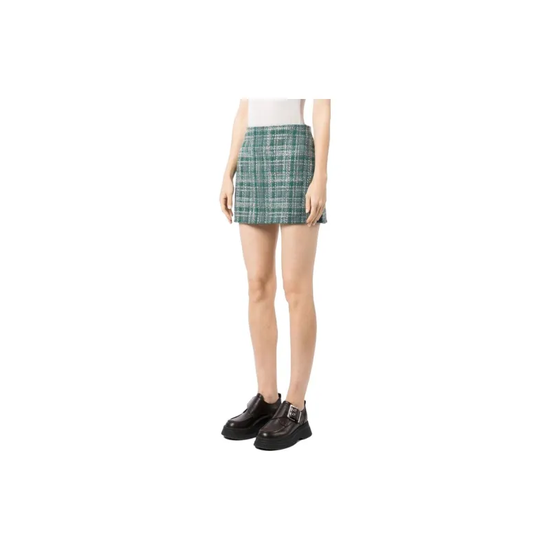 Reformation Casual Short Skirts Women's Green-2