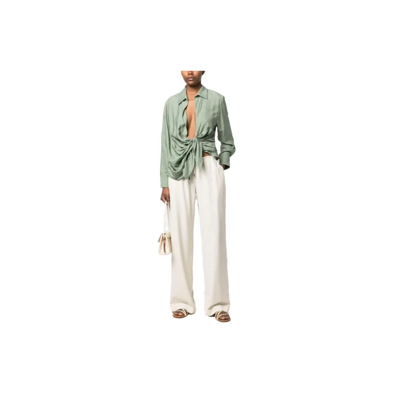 Jacquemus Le Pantalon Mentalo Wide leg Trousers-1