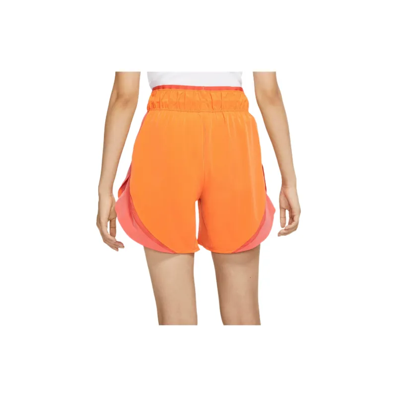 JORDAN Casual Shorts Women's Orange-6
