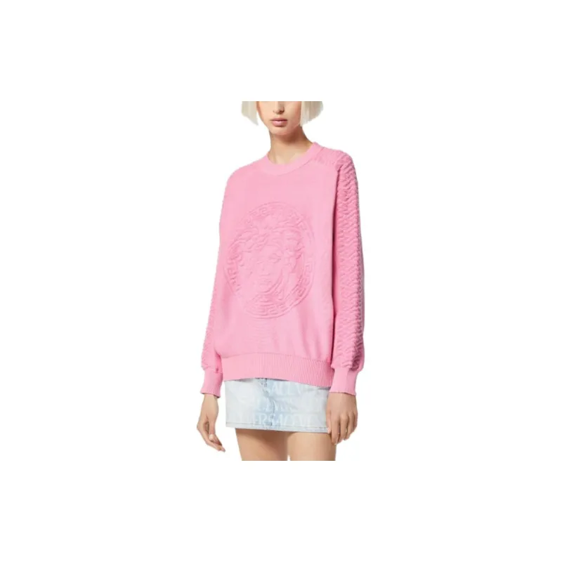VERSACE Sweatshirts Women's Pink-3