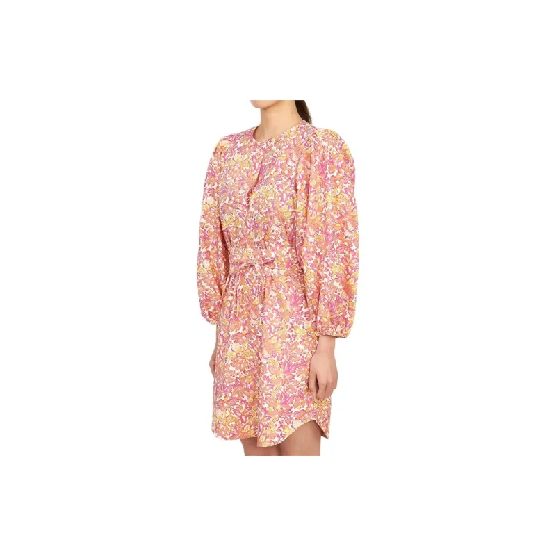 Vanessa Bruno Long Sleeved Dress Women's Multicolor-3