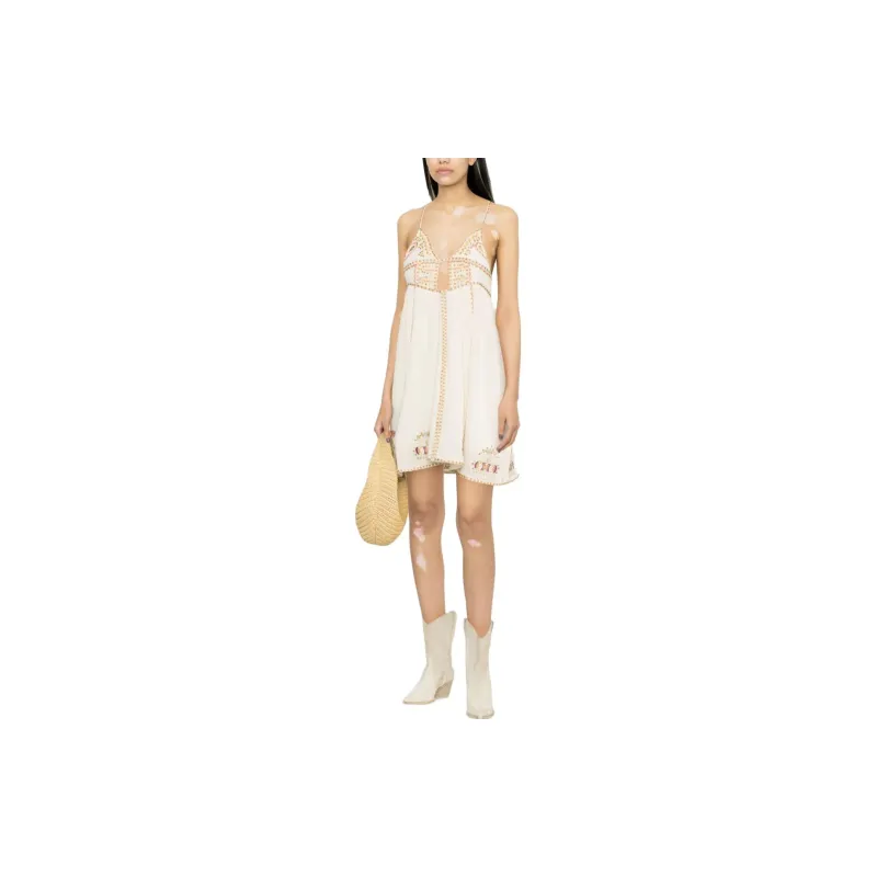 ISABEL MARANT Bretty Cotton Minidress-1