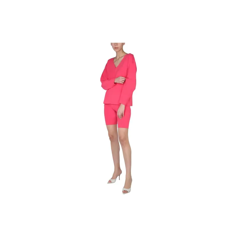Helmut Lang V Neck Long Sleeved Jumper-1