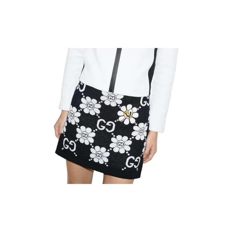 GUCCI SS24 Casual Short Skirts Women's Black-3