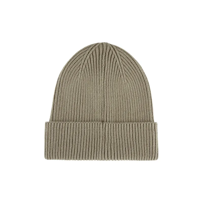 GAP Cotton-Acrylic Blend Beanies Unisex Moss Green/Black/Orange Yellow-1