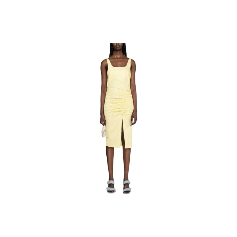 KARL LAGERFELD / Karl Lagerfeld Jeans Draped Stretch cotton Dress-1