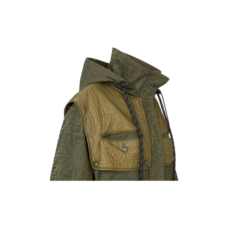 FENDI Jackets Women's Army Green-2